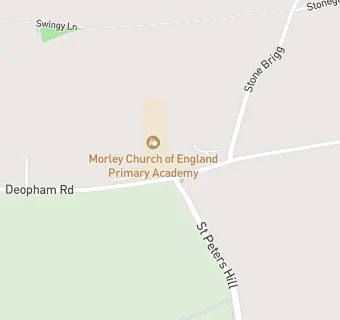 map for Morley Church of England Primary Academy