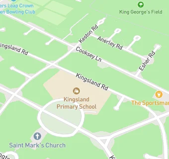 map for Kingsland Primary School (NC)