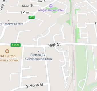 map for Fletton Ex-Servicemens Club