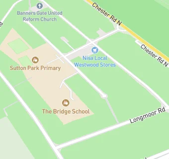 map for Banners Gate Infant School