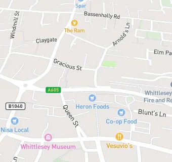 map for New Queen Street Surgery