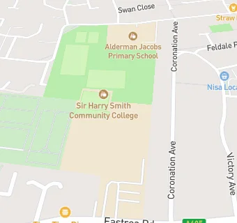 map for Sir Harry Smith Community College