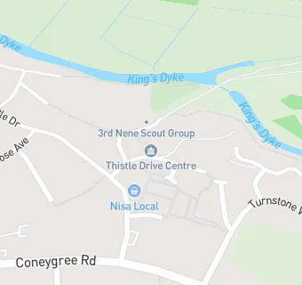 map for The Hub at Tenter Hill