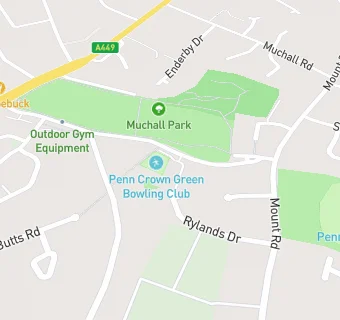 map for Penn Bowling Club