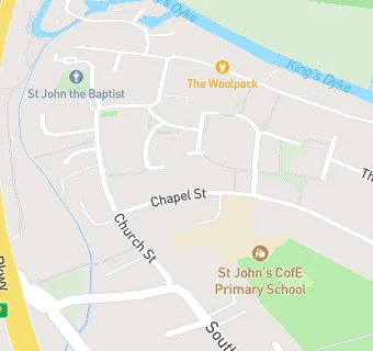map for Stanground Baptist Church
