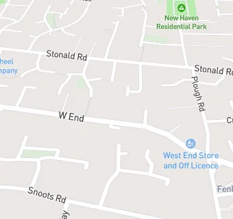 map for West End Stores