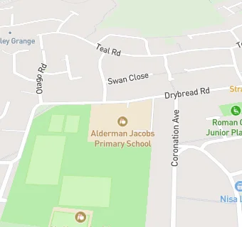 map for Alderman Jacobs Primary School