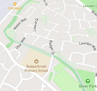 map for Badgerbrook After School Club