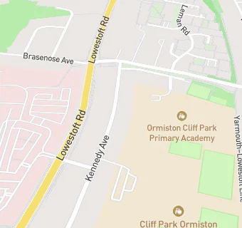 map for Edawrds and Blake at Ormiston Cliff Park Academy Primary