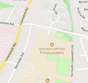 map for Ormiston Cliff Park Junior Academy