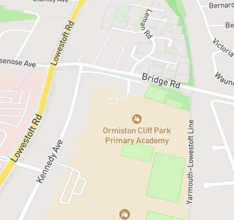 map for Ormiston Cliff Park Primary Academy