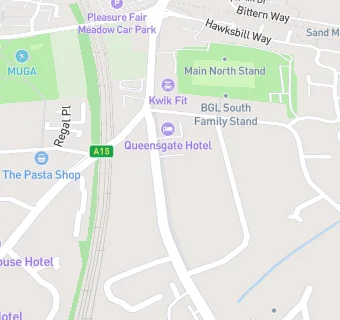 map for Queensgate Hotel