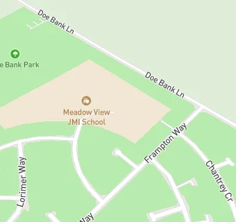 map for Meadow View Junior And Infants School