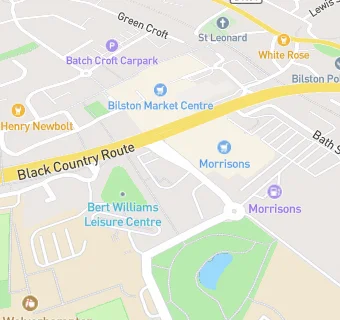 map for Bilston Urban Village Medical Centre