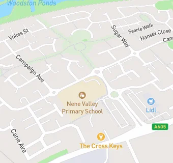 map for Nene Valley Breakfast Club