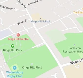 map for Kings Hill JMI