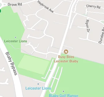 map for Leicester Lions