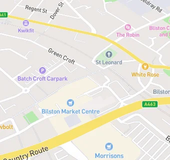 map for Petes Home Produce (Bilston) Ltd