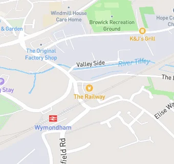 map for Railway Hotel