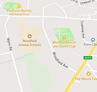 map for Little Munchkins @ Woodfield Primary School