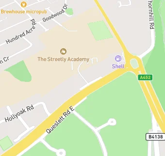 map for The Streetly Academy