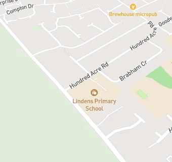 map for Lindens Primary School