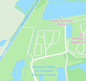 map for Kingsbury Jet Bike Centre