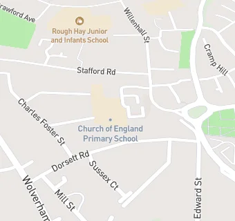 map for Old Church Church of England C Primary School