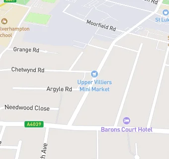 map for Upper Stores Ltd