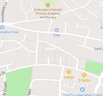 map for Warstones Surgery