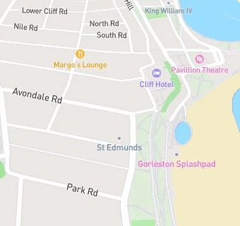 map for St. Edmunds Residential Home