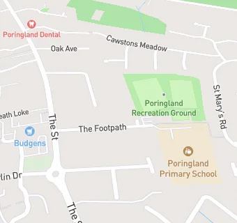 map for Norse Commercial Services At Poringland Primary School