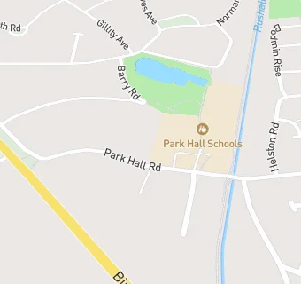 map for Park Hall Junior Academy