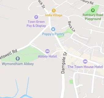 map for Wymondham Community Outreach Project CIO