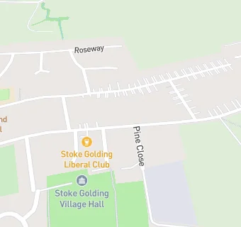 map for Stoke Golding Liberal Club