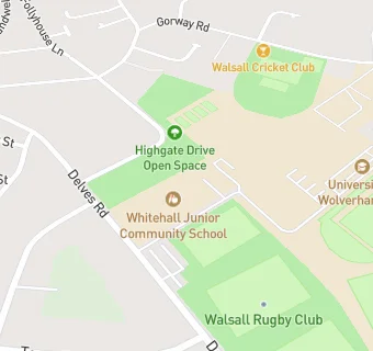 map for Whitehall Junior Community School