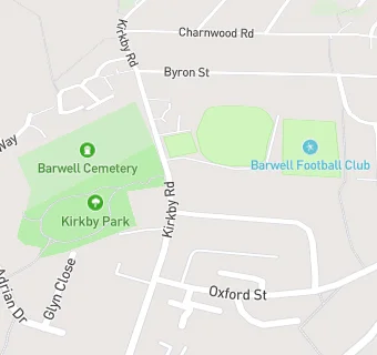 map for Barwell Sports Bar