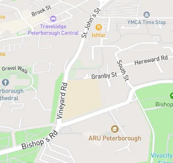 map for Bishop Creighton Primary School