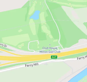 map for Peterborough Milton Golf Club