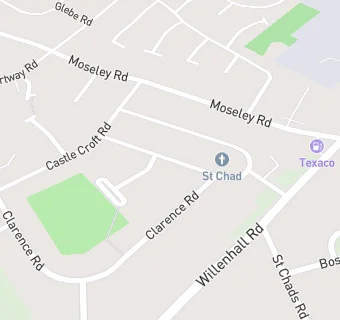 map for Parish Centre At St Chads