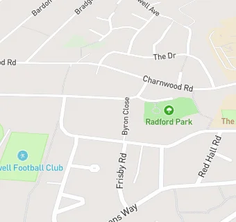 map for Barwell Jubilee Hall