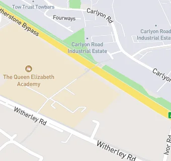 map for Queen Elizabeth School and Sports College