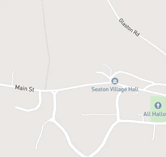 map for Seaton Village Hall