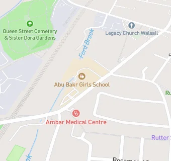 map for Abu Bakr Girls School