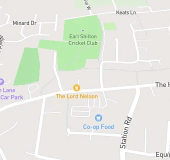 map for The Lord Nelson