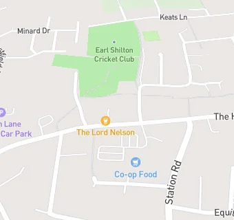 map for Methodist Church Hall