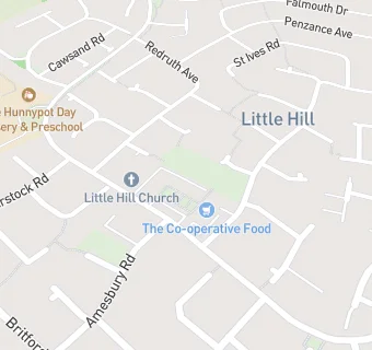 map for Little Hill Fish Bar