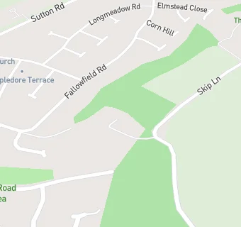 map for Orchard Hills Service at Daisy Bank
