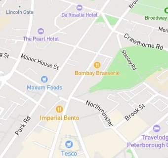 map for Bombay Brasserie