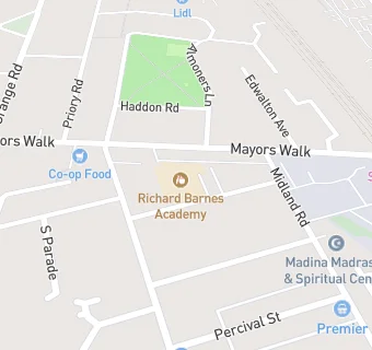 map for West Town Primary Academy